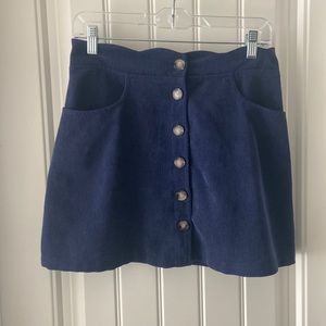 IZ Byer Girls Blue Skirt